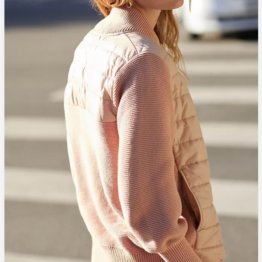 Varley Anthropologie Larkin Jacket in Rose size small - Picture 3 of 12